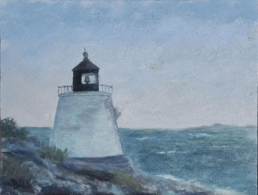 Castle Hill Light 10x13" Oil